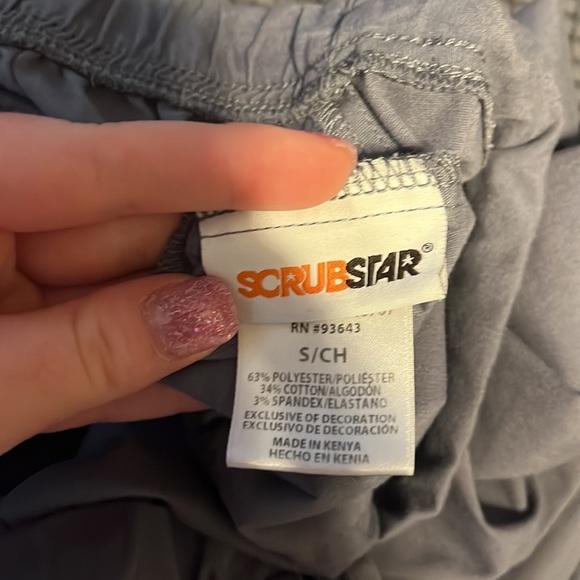 Scrubstar gray scrub pants - Picture 3 of 3